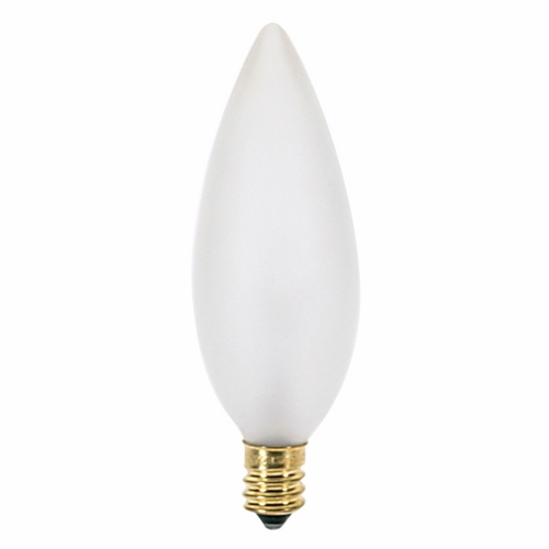 A3685 Decorative Dimmable Incandescent Lamp, 25 W, E12 Incandescent Lamp, BA9-1/2 Shape, 193 Lumens Initial