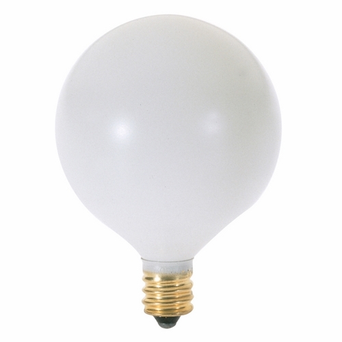 A3932 Decorative Dimmable Globe Incandescent Lamp, 60 W, E12 Incandescent Lamp, G16-1/2 Shape, 564 Lumens Initial