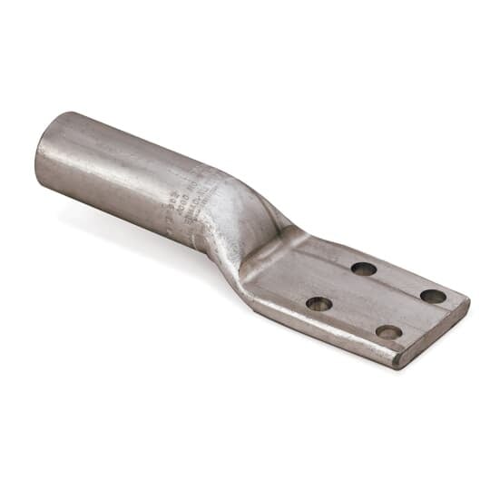 AL-1000-4-N Blackburn 4-Hole Compression Connector Lug, 1000 kcmil Concentric/Aluminum/Copper Conductor, Die Code: 161, 302, 292, 319, Aluminum