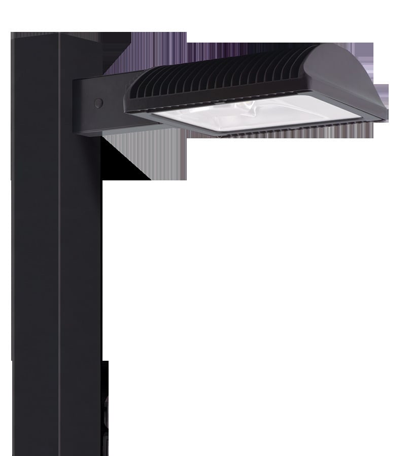 ALED2T105/PCT ALED Type II Optic Area Lighting, 108 W Fixture, 120/208/240/277 V AC, Bronze/Polyester Powder Coated Housing