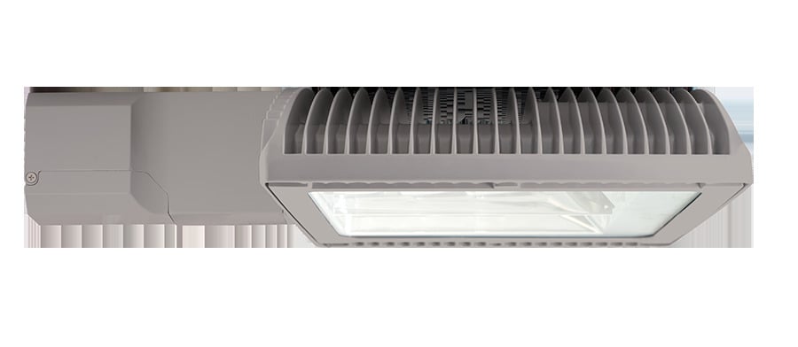 ALED2T125RG ALED Type II Standard Area Lighting With 8 in Pole Mounting Arm, 133 W Fixture, 120/208/240/277 V AC, Gray/Polyester Powder Coated Housing