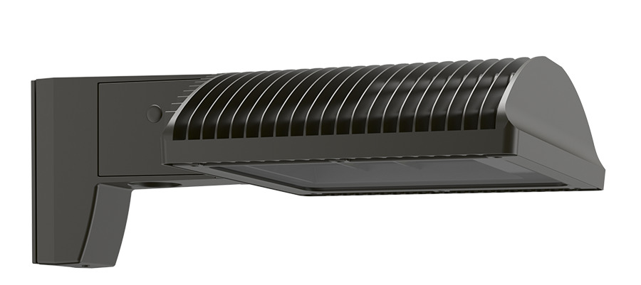 ALED3T150 ALED Type III Light Distribution Area Lighting With 8 in Pole Mounting Arm, 155 W Fixture, 120/208/240/277 V AC, Bronze Housing
