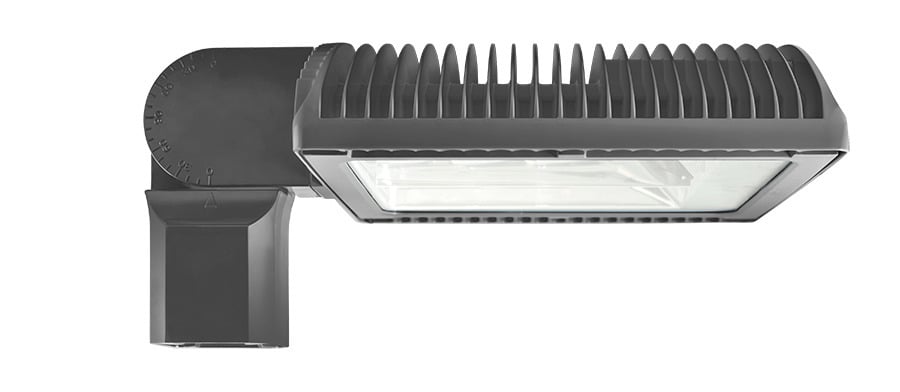 ALED3T150SFN ALED Type III Optic Area Lighting With Slipfitter, 153 W Fixture, 120/208/240/277 V AC, Bronze/Polyester Powder Coated Housing