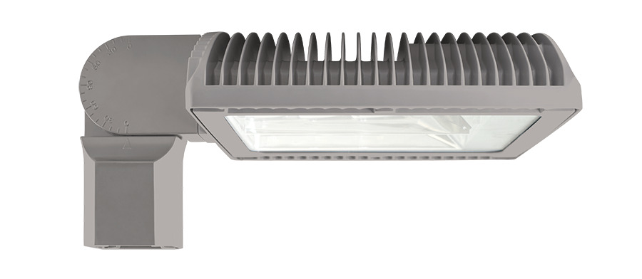ALED4T150SFRG/PCS ALED Type IV Optic Area Light With 120 V AC Swivel Photocell, 156 W Fixture, 120 V AC, Roadway Gray/Polyester Powder Coated Housing