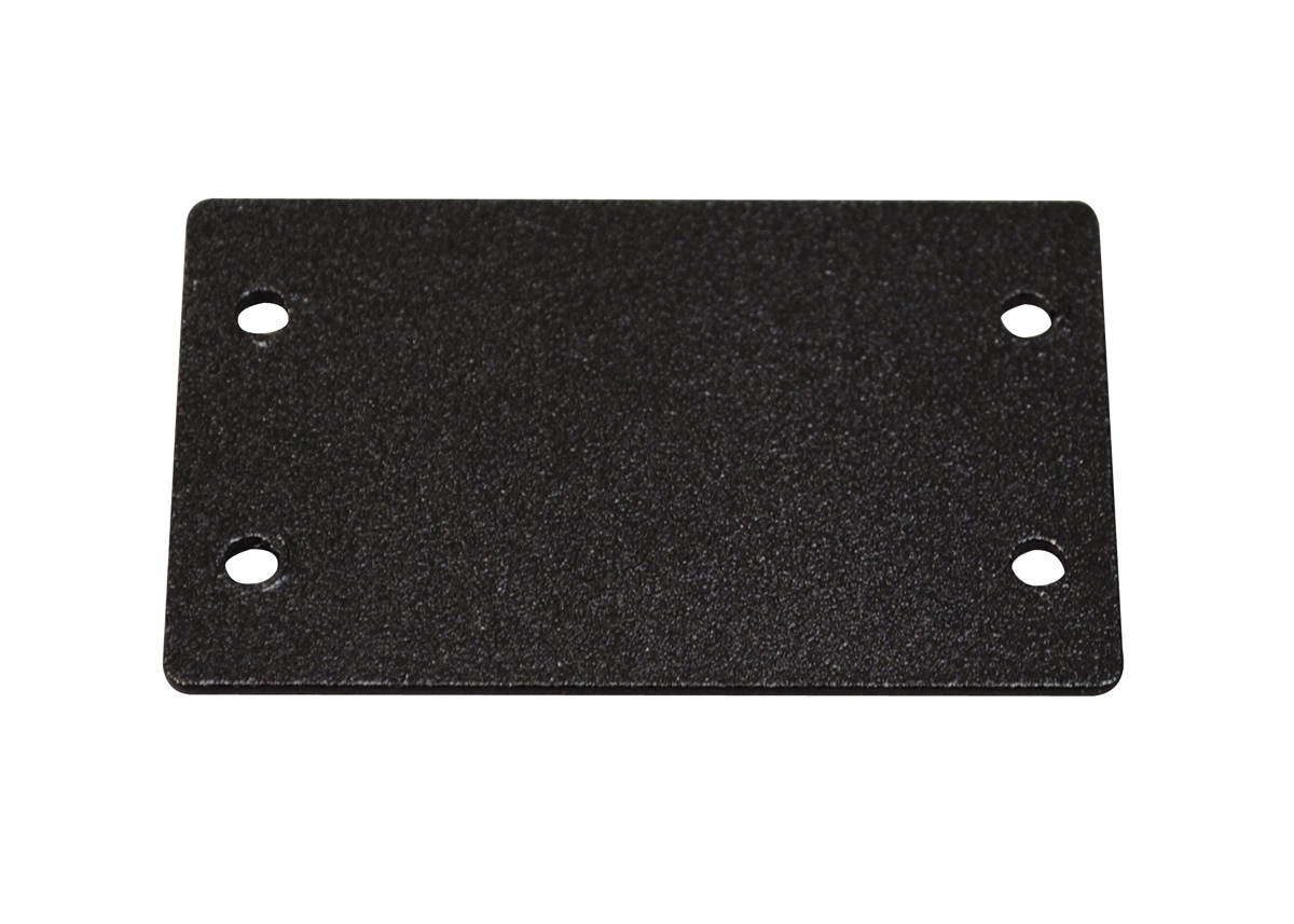 2PBLACKBLANK PLATE