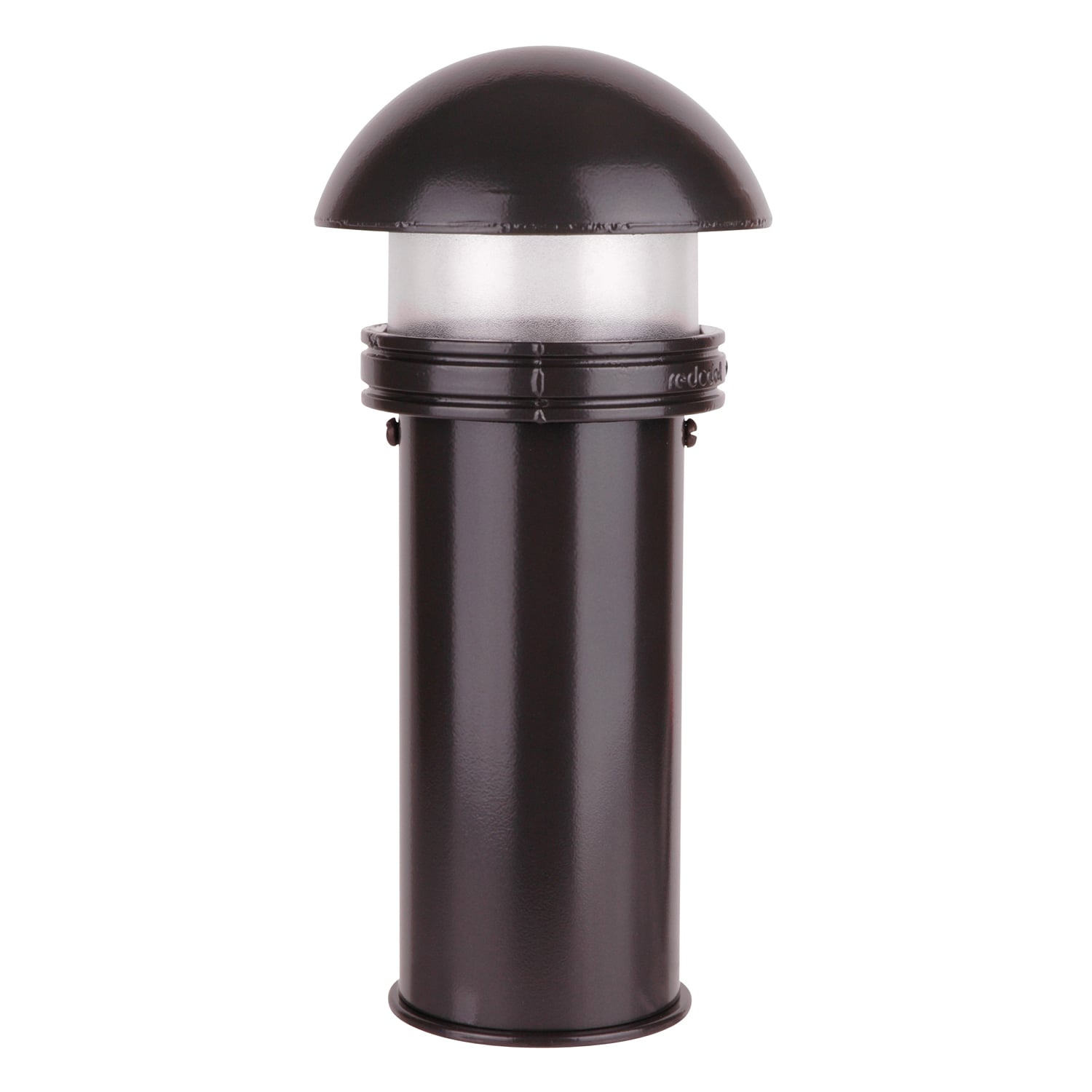 B822BR Red Dot Dome Light, (1, Bronze Housing
