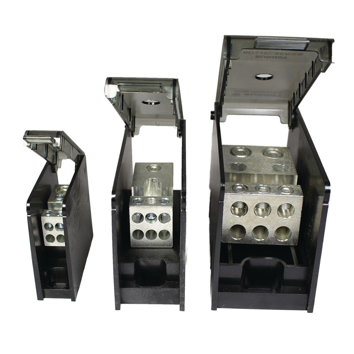 BDBLHCCOVER BDB Type Safety Cover, For Use With Large Series Power Distribution Block and Adder, Polycarbonate