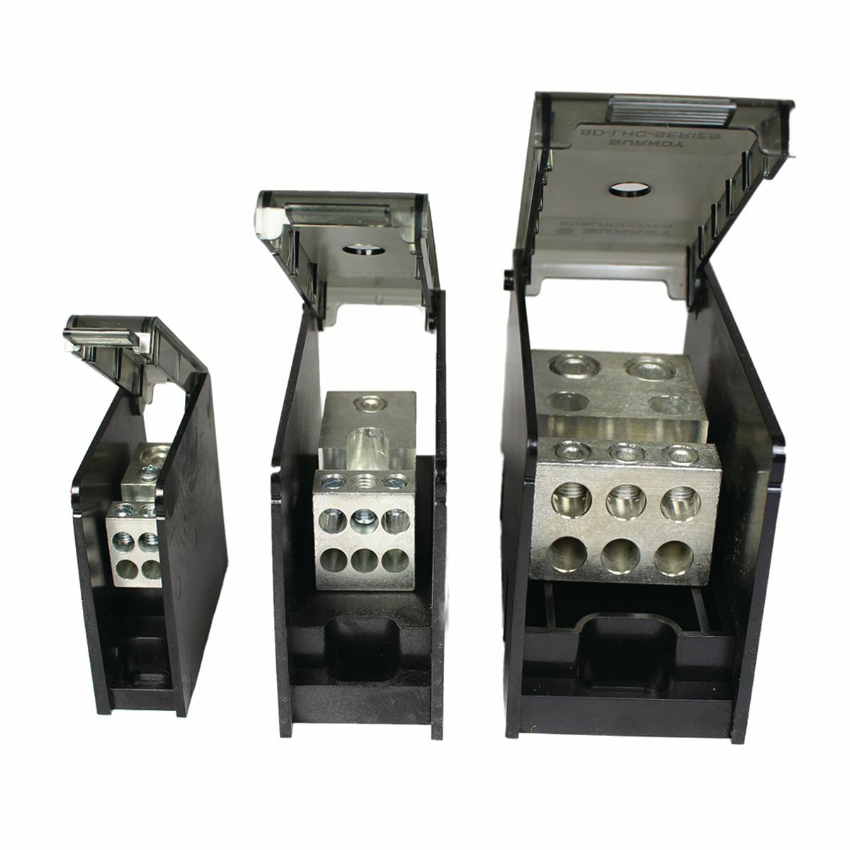 BDCSHC142/01 Type BDC Power Distribution Block, 600 V AC, 175 A, 1 Poles, 12 to 2/0 AWG/14 to 4 AWG Wire, Aluminum
