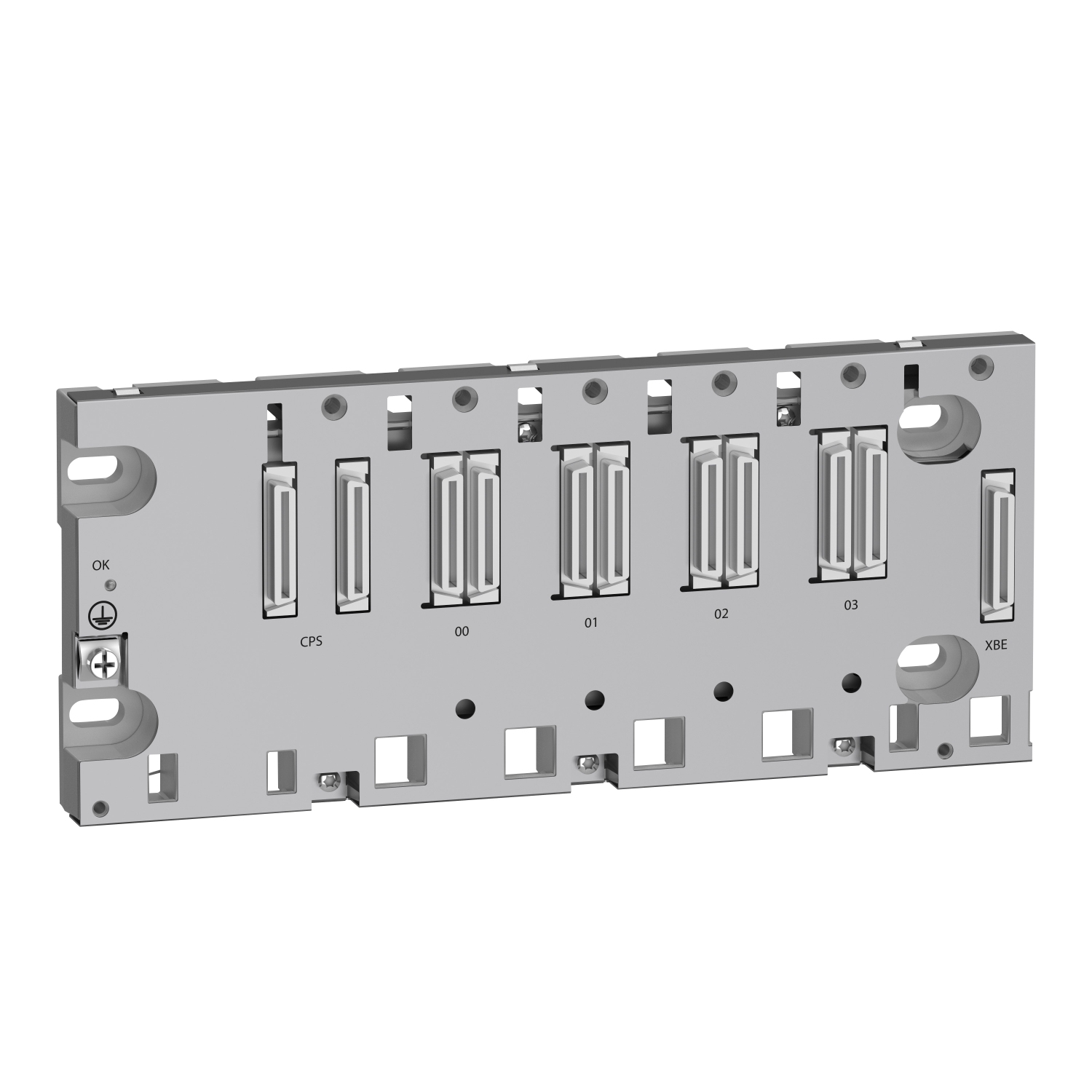 BMEXBP0400 Modicon 4-Slot EtherNet X Bus Rack Backplane, For Use With Modicon X80 I/O Platform BMXCPS Power Supply, I/O Module and BMEP58/BMX/BME Processor