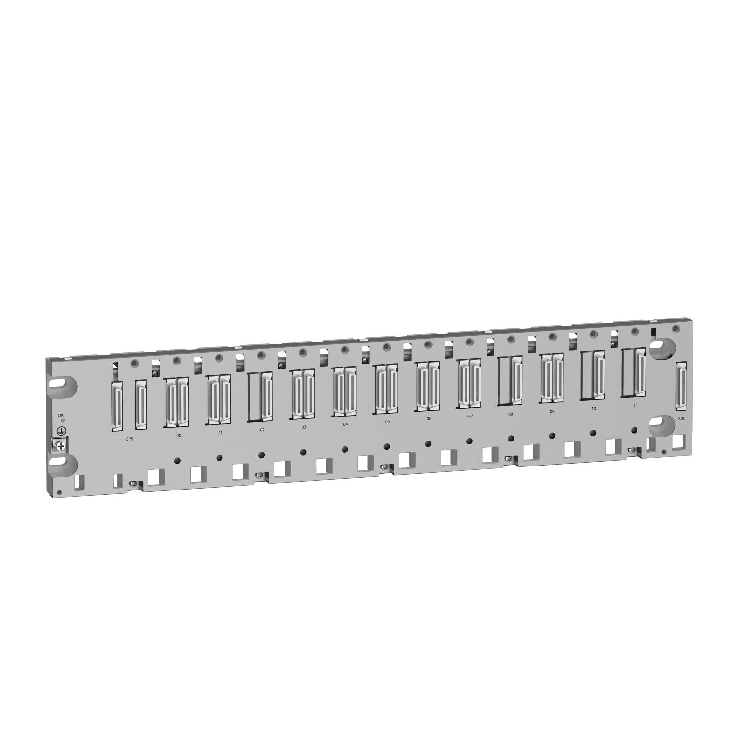 BMEXBP1200 Modicon 12-Slot Rack Backplane, For Use With BMXCPS Power Supply, I/O Module, Specific Application Module, BMEP58 Processor and Modicon M340 Automation Platform