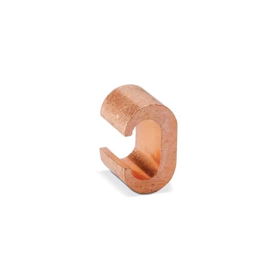 CC-402 Homac Compression Tap, C Shape, 4/0 to 3/0 AWG, 6 to 2 AWG Main/Run, Copper