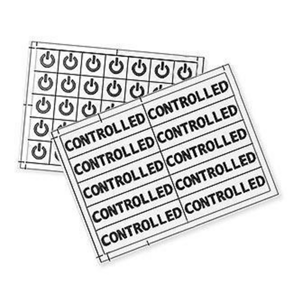 CL60 Standard Adjustable Receptacle Label, For Use With Permanent Controlled Receptacle, Threaded Mount, 0 to 40 deg C