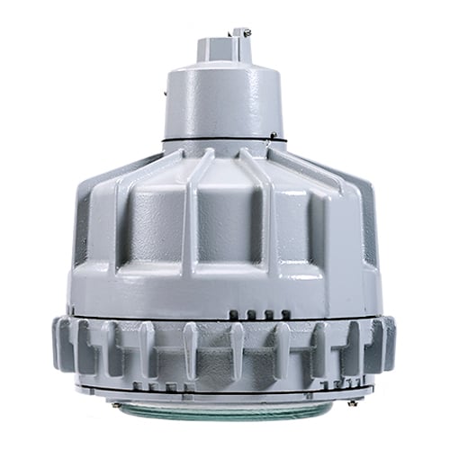 CMLEDA402G5BUG Code Master Cylindrical Dust-Ignitionproof Factory Sealed Explosionproof Luminaire With Lens Guard, LED Lamp, 127/128 W Fixture, 120 to 277 V AC, Painted Gray Baked Epoxy Clad Housing