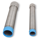 1-1/4 Inch Type 304 Stainless Steel Conduit with Type 304 Stainless Steel Coupling