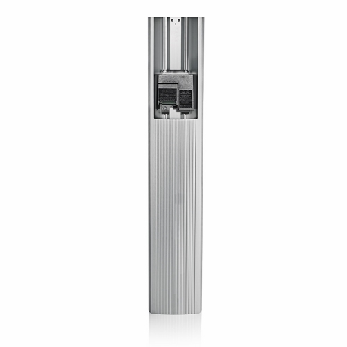 CPMBX Evr-Green Bollard Mounting Body, For Use With Level 2 Public Use Charging Station, NEMA 3R Enclosure