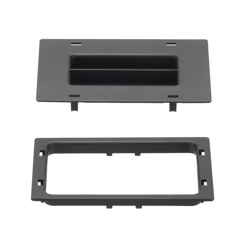 CTCN3X5 Net-Access Top Cover and Cable Protection Bezel, For Use With Cabinets, ABS, Black