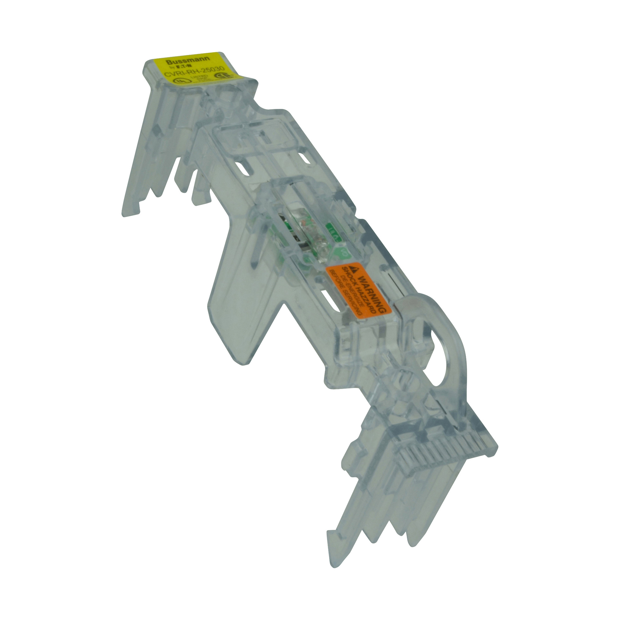 CVRI-RH-25030 Indicating Fuse Block Cover, 30 A, For Use With 30 A, 250 V AC Class R Modular Ferrule Fuse Block, Thermoplastic