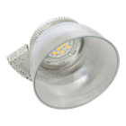 CXB Series LED High Bay Luminaire, Power Rating: 160 WTT, Voltage Rating: 120 - 277 V 50/60 HZ, Lamp Type: 80 CRI LED 18000 LM, Color: 4000 K, Control: Multi-Level, Size: 21.2 IN Width X 14.4 IN Height, Shape: Round, Average Life: 75000 HR, Mounting: Hook and Cord, C/US UL Listed, DLC Qualified, For grocery, gymnasium, industrial, retail and warehouse purpose