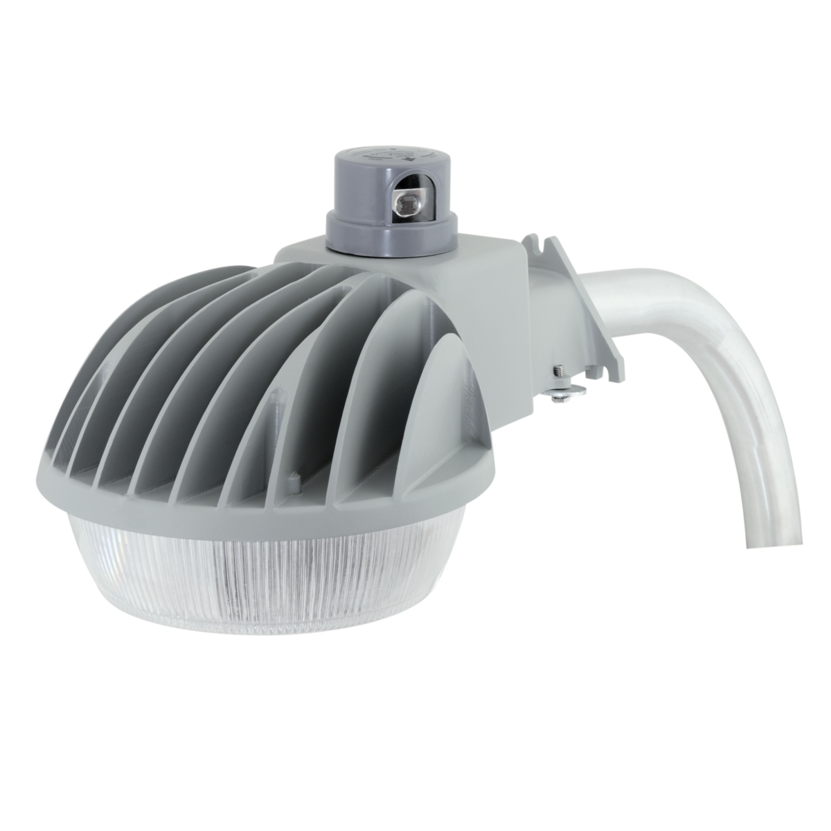 DDL-9L1 Dusk-to-Dawn Security Light, LED Lamp, 120 V AC, Textured Gray Powder Painted Housing
