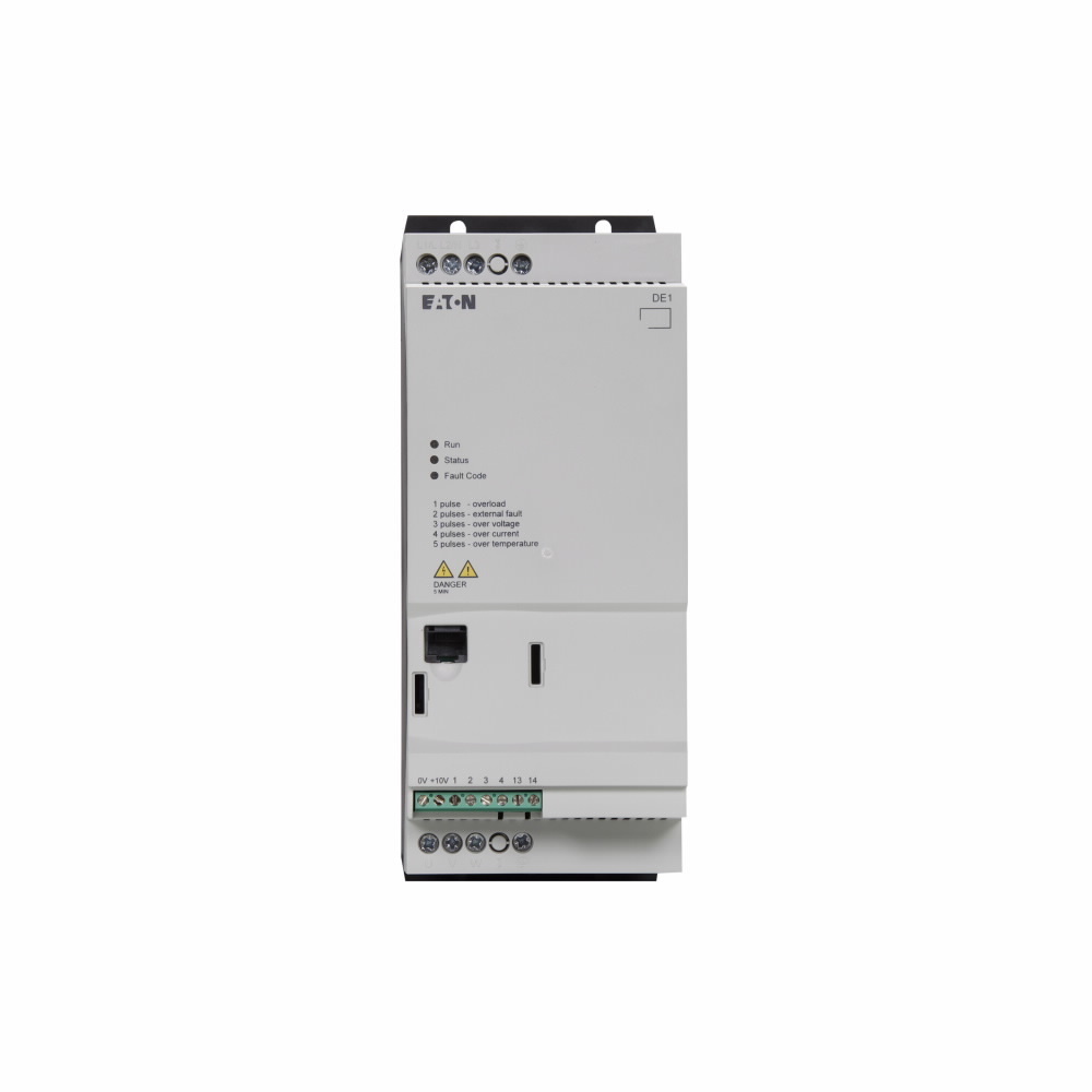 DE1-34011NN-N20N PowerXL DE1 Economy Variable Speed Starter, 4 Poles, IP20 Enclosure
