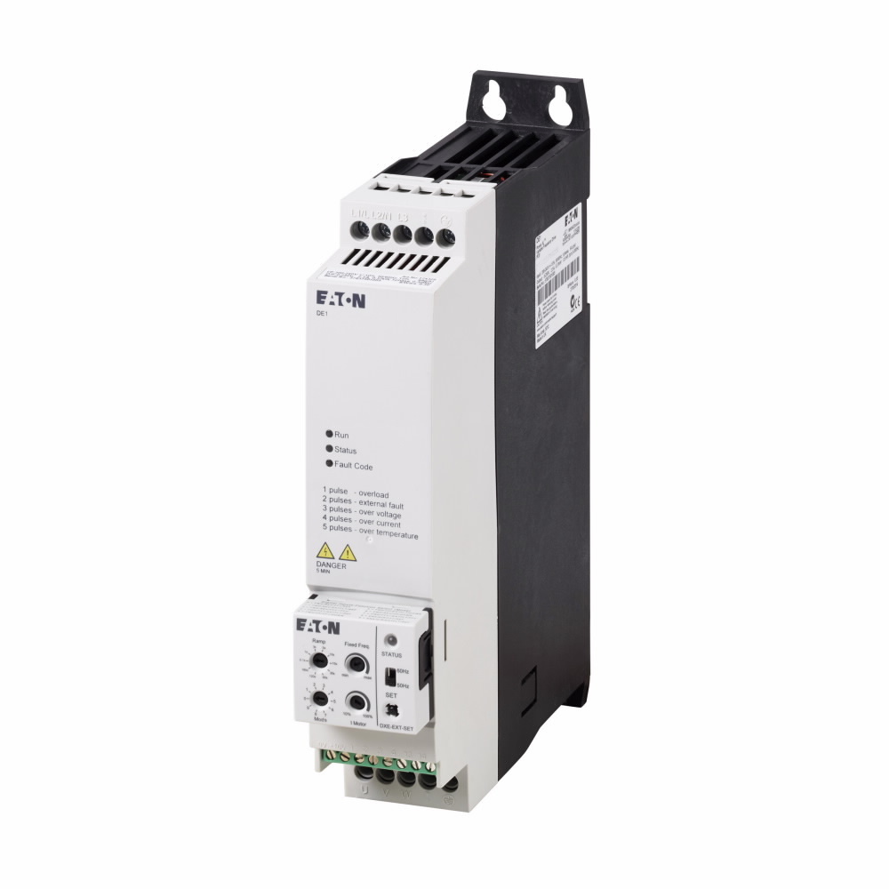 DE1-346D6NN-N20N PowerXL Variable Speed Starter, 4 Poles, IP20 Enclosure