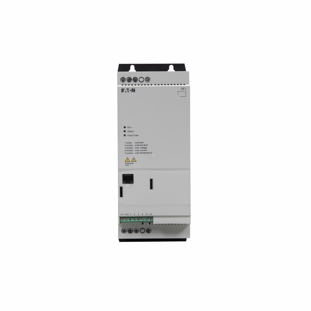 DE1-348D5NN-N20N PowerXL DE1 Economy Variable Speed Starter, 4 Poles, IP20 Enclosure