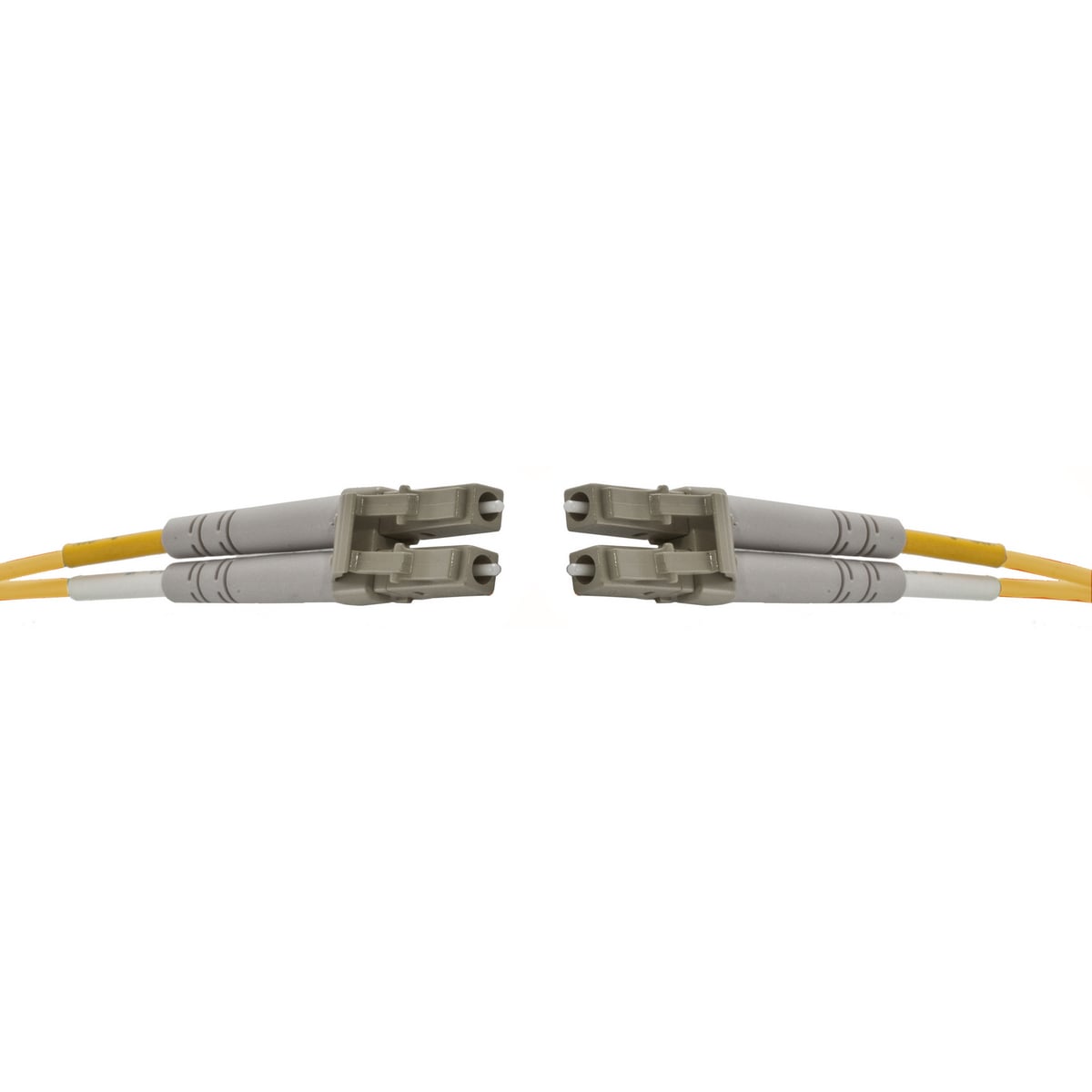 DFRCLCLCS2SM Duplex OS2 Singlemode Riser Fiber Optic Patch Cord, 2 m L, Copper Conductor