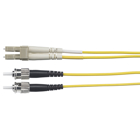 Hubbell Premise Wiring Products, Fiber Optic, Riser Rated, Single ModeDuplex, LC-ST, 3 Meter Length