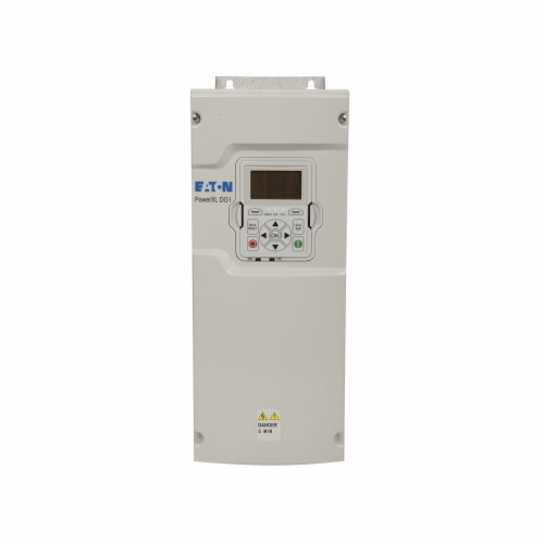 DG1-34012FB-C54C PowerXL 3-Phase Adjustable General Purpose AC Variable Frequency Drive, 380 to 500 V AC, 12 A, 7-1/2 hp, 6.61 in W x 9.63 in D