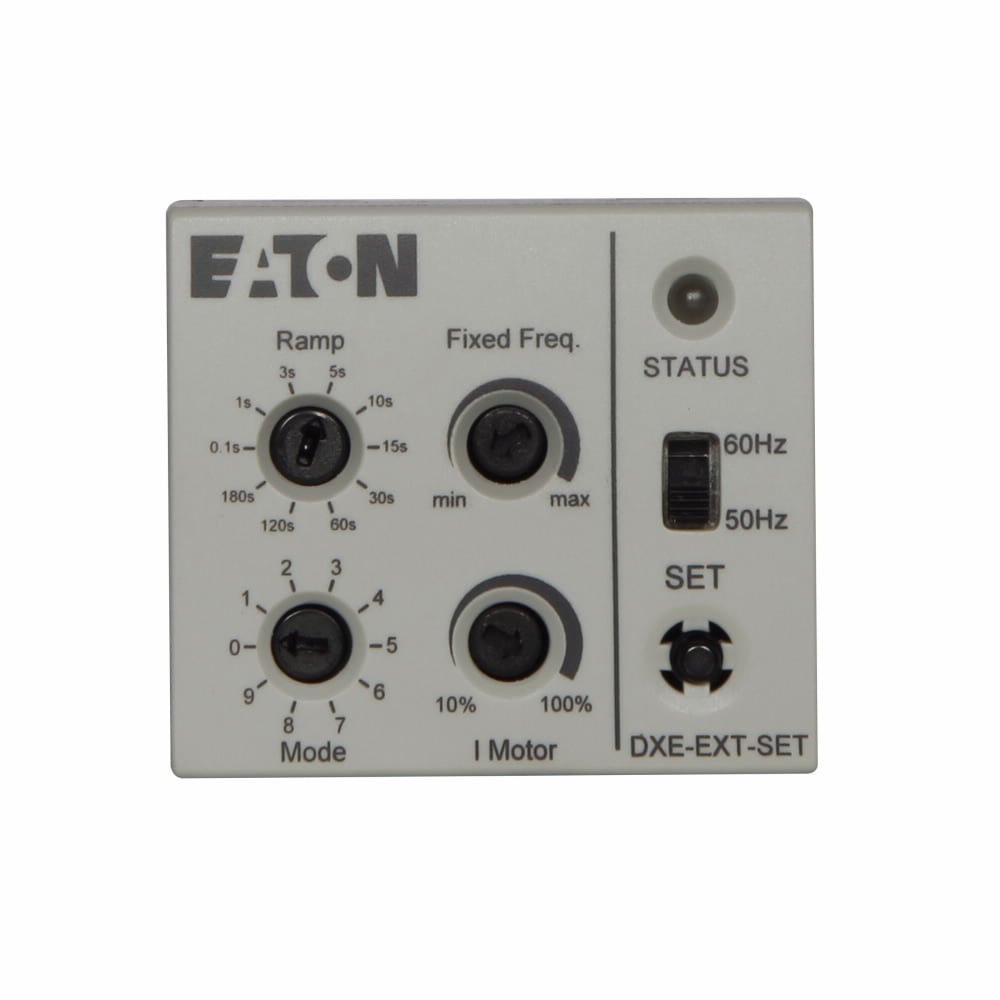 DXE-EXT-SET Configuration Module, For Use With PowerXL DE1 Variable Speed Starter, IP20 Enclosure, RS-485 User Interface
