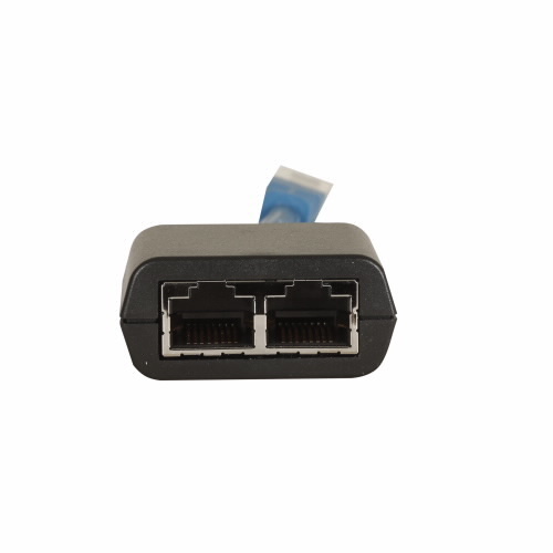 DX-SPL-RJ45-2SL1PL Data Cable Splitter, For Use With PowerXL DA1/DC1 Series Adjustable/Variable Frequency Drive, RS 485, RJ45 Cable, 1 Connector to 2 Socket