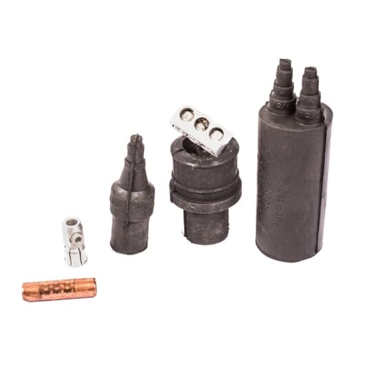 DYU-M Homac Flood-Seal Y-Type Break-Away Mechanical Fuse and Disconnect Kit, 14 to 2 AWG, EPDM Rubber