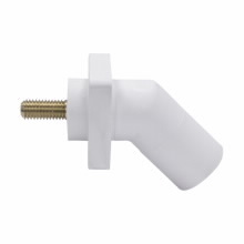 E1016-1687S45 Cam-Lok J Series E1016 1-Pole 45 deg Insulated Female Receptacle, 600 VAC/VDC, 400 A