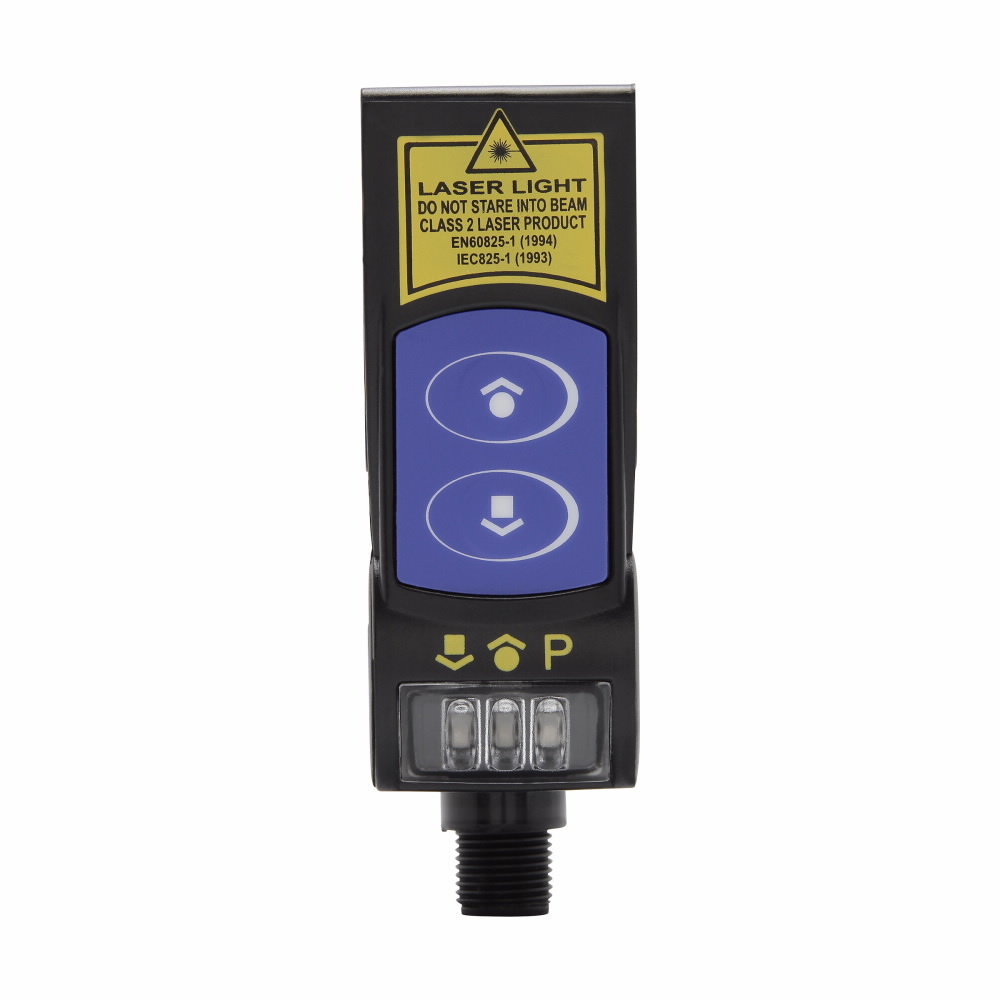 E75-DST400A010-M12 Perfect Prox IntelliView E75 Long Range Laser Distance Sensor With Time-of-Flight Technology, Rectangle Shape, 1 to 13.1 ft, Visible Red Sensing Beam, 12 ms Response