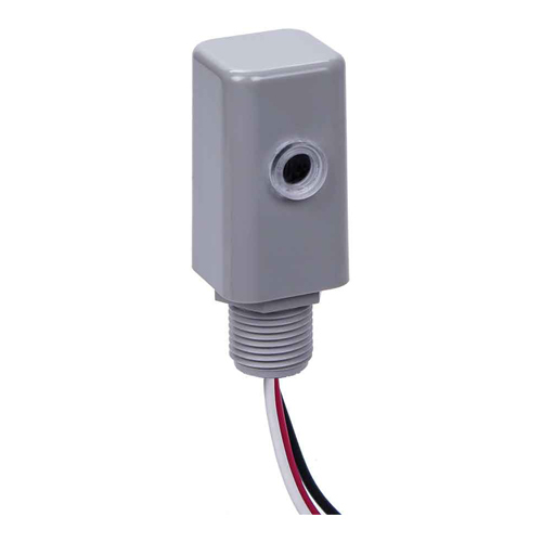EK4136S Electronic Stem Mounting Photocontrol, 105 to 305 V AC, 1000 W Tungsten, 1800 VA Ballast, Box/Fixture Mount, Plastic