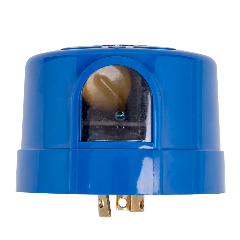 ELC4536 Locking Electronic Photocontrol, 105 to 305 V AC, 1000 W Tungsten, 1800 VA Ballast, Fixture Mount, Plastic