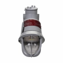 EVLEDBH2C701 EV LED Explosionproof Factory Sealed Luminaire With Guard, LED Lamp, 36 W Fixture, 100 to 277 VAC, Corro-Free Epoxy Powder Coated Housing