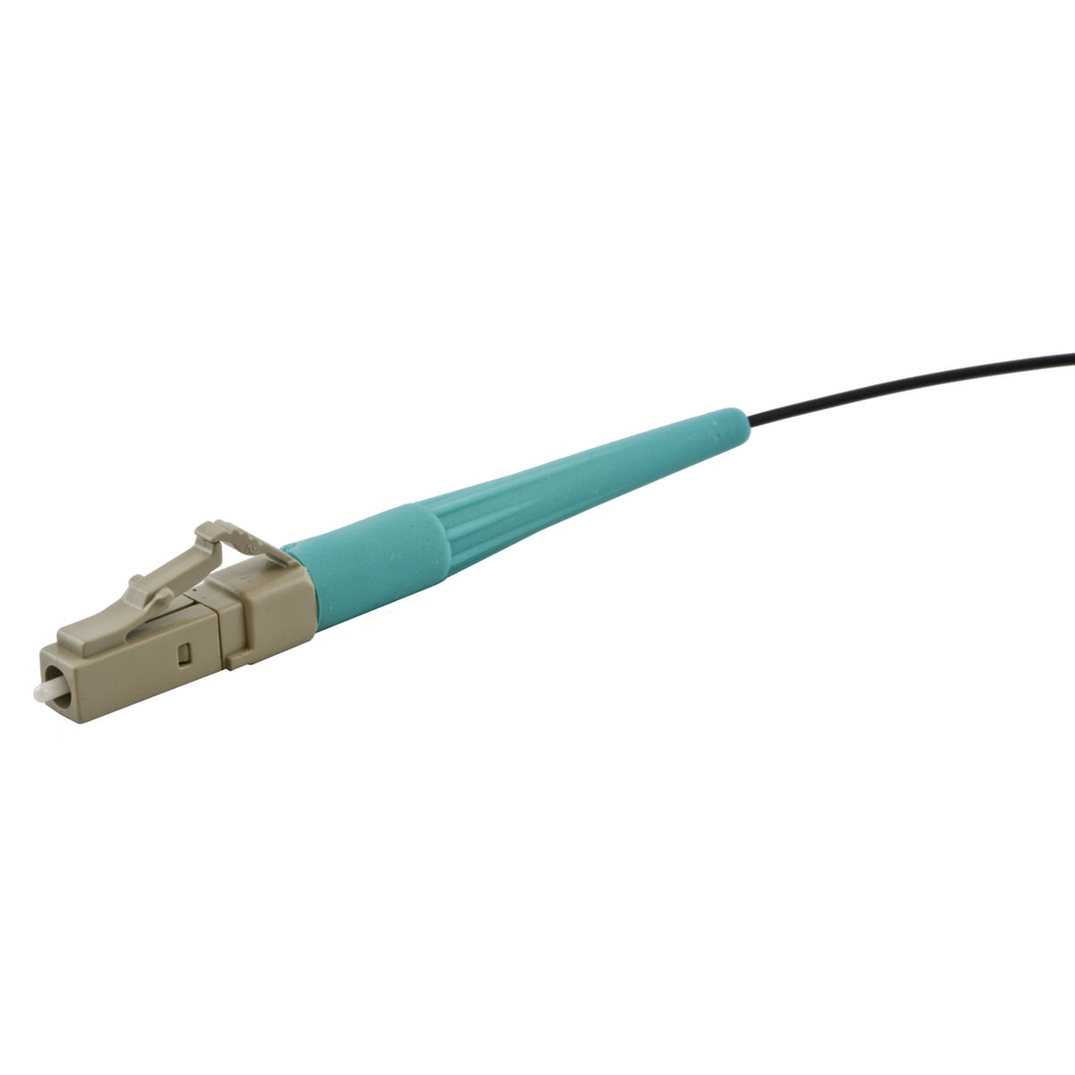 FCLCF900SM6PK Fusion Splice-On Fiber Optic Connector With Cleave Protector, Extended Dust Cap, 900 um Boot, Splice Sleeve, LC Connector, OS2 Single Mode Fiber, 900 um, Zirconia Ceramic Ferrule