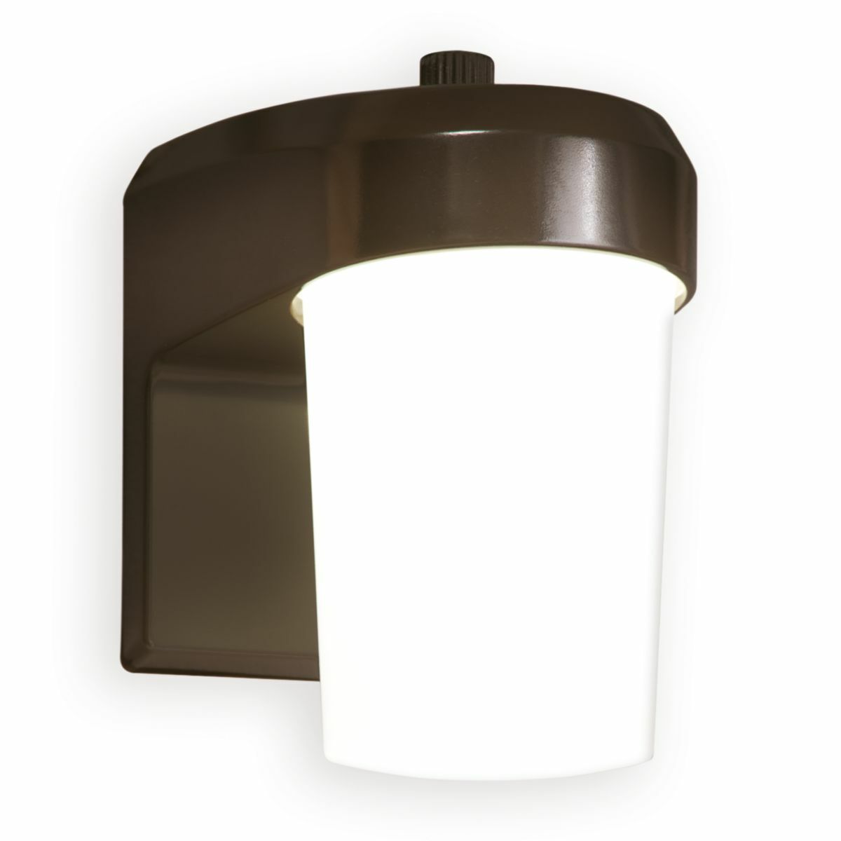 FE0650LPC FE0650LPC Utility Dusk-to-Dawn Entry Light, (1) LED Lamp, 120 VAC, Bronze Housing