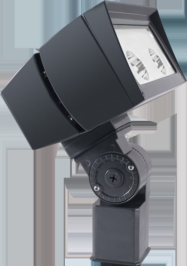 FFLED26SFNB44 FFLED Floodlight With ON/OFF Driver,) LED Lamp, 29 W Fixture, 120/208/240/277 V AC, Bronze Housing