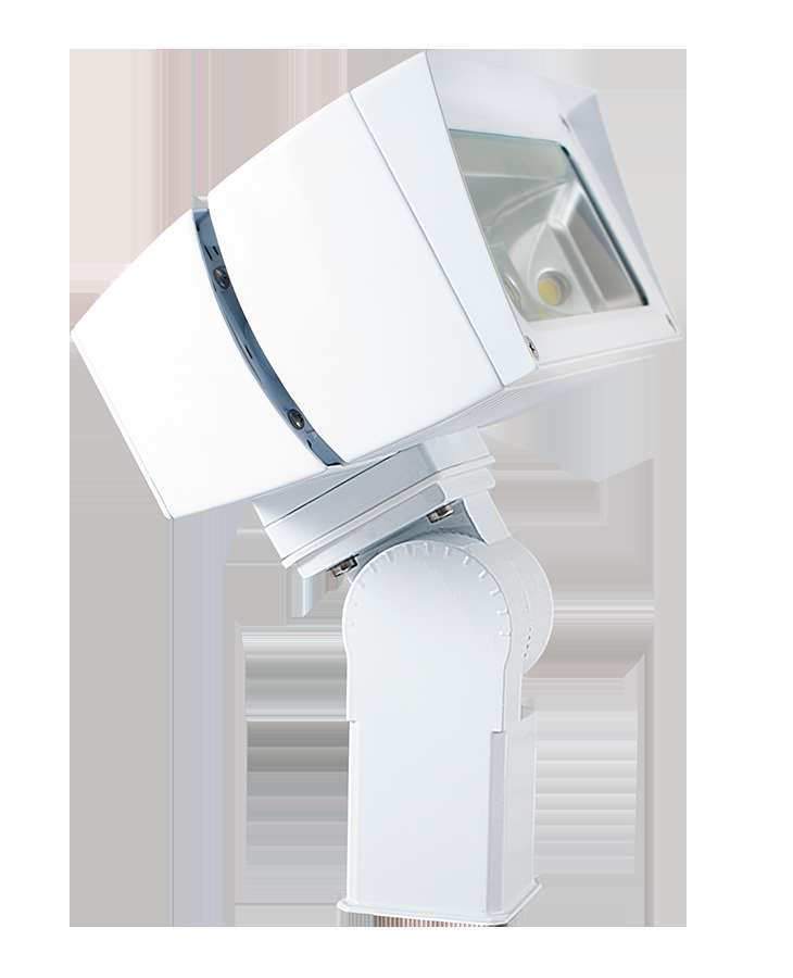 FFLED39SFNW FFLED Floodlight With ON/OFF Driver,) LED Lamp, 42 W Fixture, 120/208/240/277 V AC, White Housing
