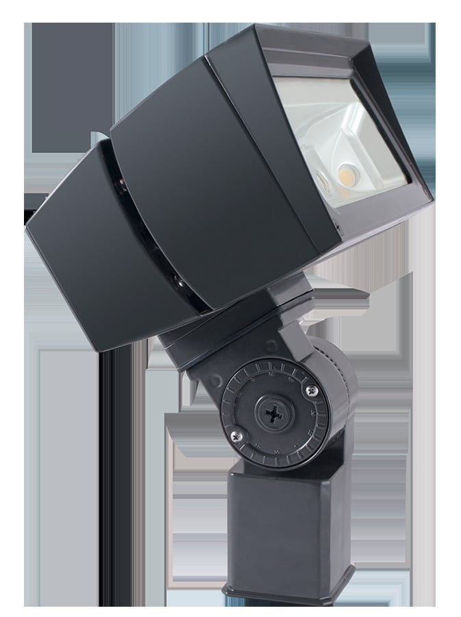 FFLED52SF/D10 FFLED Floodlight With 0 to 10 VDC Dimming Driver,) LED Lamp, 55 W Fixture, 120/208/240/277 V AC, Bronze Housing