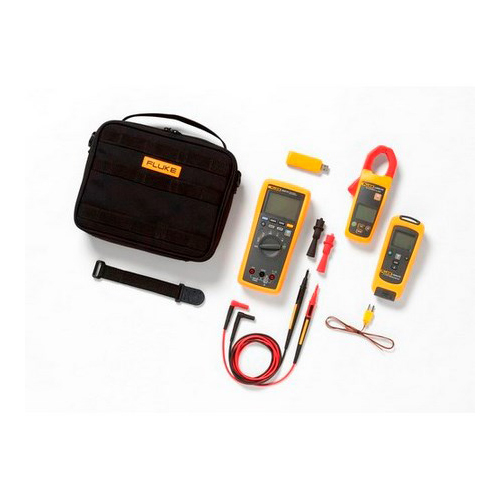 FLK-3000FC-HVAC True-RMS Digital Multimeter, Hard Plastic