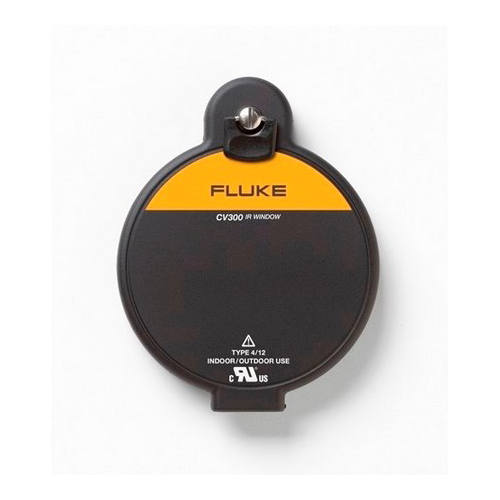 FLUKE-CV300 ClirVu CV Series Infrared Window With Hand Turn Door Latch, 3 in Crystal Insert, 0.64 in THK Window
