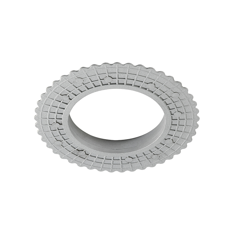 FMA2/075 Flush Mount Round Flangeless Adapter, For Use With 2 in New Construction Housings and Flush Mount Trims, 2 in Aperture Size, Gypsum