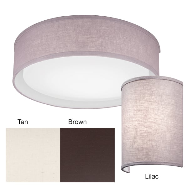 FMABFL 16 20840 F21 M4 Aberdale Dimmable Decorative Indoor Lighting, 24 W Fixture, 120 VAC, Textured/Tan Housing