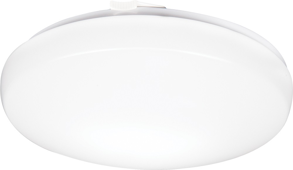 FMLRL 14 20830 M4 FMLRL Low Profile Round Flush Mount Light, 120 V AC, Matte Housing