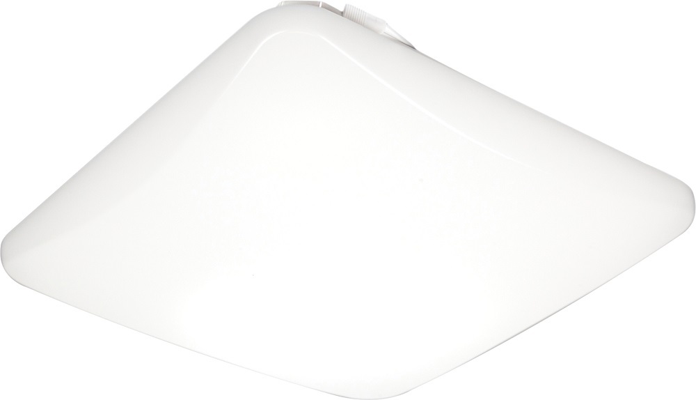 FMLSL 11 14840 M4 FMLSL Decorative Dimmable Low Profile Square Flush Mount Lighting, 16 W Fixture, 120 V AC, Matte Housing