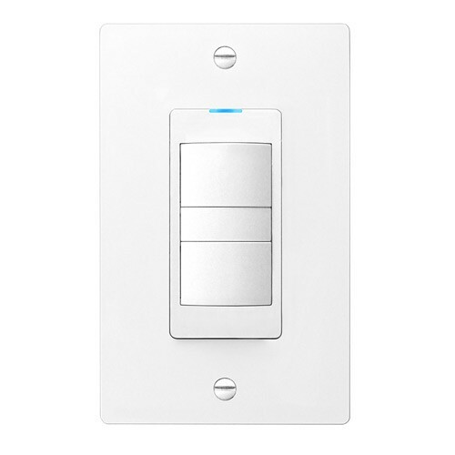 FV-WCD02-W WhisperControl 2-Function Bath Preset Countdown and Hourly Timer, 120 V AC, 8 A, On/Off Operational Mode, Galvanized Steel/Polypropylene, White