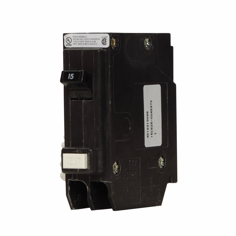 GFTCB120CS Miniature Circuit Breaker, 20 Amp, 1 Pole, 120V